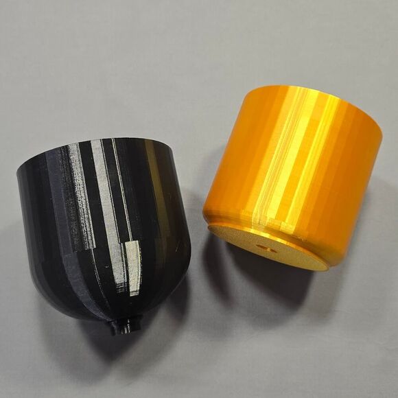 Fish Tank Decor Live Plant Planter Aquarium Wicking Pot Black Gold Self Watering - Picture 3 of 16